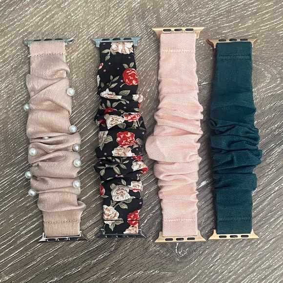 Scrunchie Apple Watch Bands - Picture 1 of 6